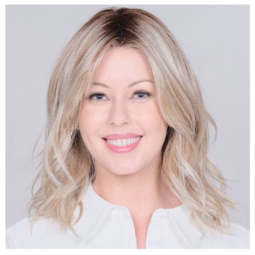 Peerless 14 Lace Front Wig by Belle Tress in Brown Sugar Sweet Cream